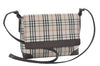 Authentic BURBERRY Nova Check Shoulder Cross Body Bag Canvas Leather Beige J1888