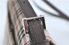Authentic BURBERRY Nova Check Shoulder Cross Body Bag Canvas Leather Beige J1888