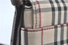 Authentic BURBERRY Nova Check Shoulder Cross Body Bag Canvas Leather Beige J1888