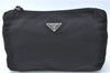 Authentic PRADA Nylon Pouch Purse Black J1890