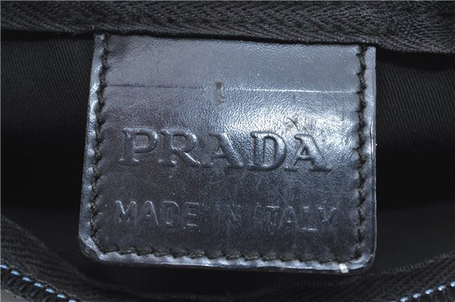 Authentic PRADA Nylon Pouch Purse Black J1890