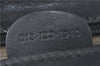 Authentic GUCCI Clutch Hand Bag Purse Leather Black J1891