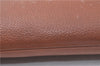 Authentic Burberrys Vintage Leather Cluth Bag Purse Brown J1892