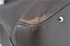 Authentic BURBERRY Vintage Leather Shoulder Hand Bag Purse Brown J1893