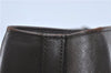 Authentic BURBERRY Vintage Leather Shoulder Hand Bag Purse Brown J1893