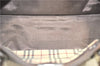 Authentic BURBERRY Vintage Leather Shoulder Hand Bag Purse Brown J1893
