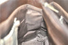 Authentic BURBERRY Vintage Leather Shoulder Hand Bag Purse Brown J1893