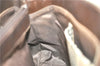 Authentic BURBERRY Vintage Leather Shoulder Hand Bag Purse Brown J1893