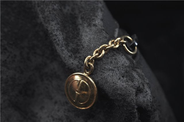 Authentic GUCCI Bamboo 2Way Shoulder Hand Bag Leather Black Junk J1896