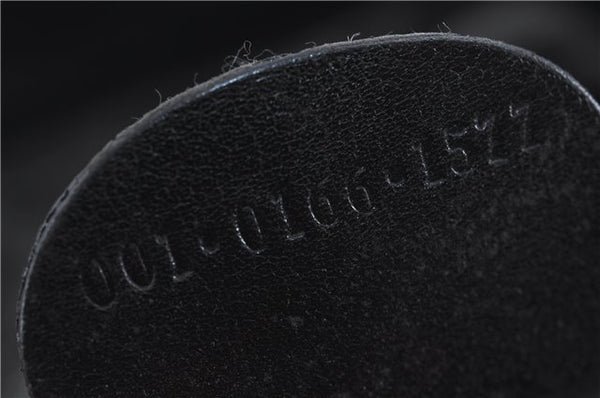 Authentic GUCCI Bamboo 2Way Shoulder Hand Bag Leather Black Junk J1896