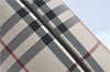 Authentic BURBERRY Vintage Nova Check Hand Bag Purse Nylon Leather Beige J1899