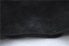 Auth GUCCI Bamboo 2Way Shoulder Hand Bag Purse Suede Leather Black Junk J1903