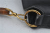 Authentic GUCCI Bamboo 2Way Shoulder Hand Bag Leather Black 0011577 Junk J1904