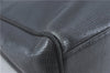 Authentic Salvatore Ferragamo Vara Leather Shoulder Tote Bag Black SF J1905