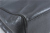 Authentic Salvatore Ferragamo Vara Leather Shoulder Tote Bag Black SF J1905