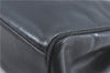 Authentic Salvatore Ferragamo Vara Leather Shoulder Tote Bag Black SF J1905