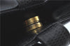 Authentic Salvatore Ferragamo Vara Leather Shoulder Tote Bag Black SF J1905