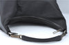 Authentic GUCCI Shoulder Hand Bag Purse Nylon Leather 0011955 Black  J1908