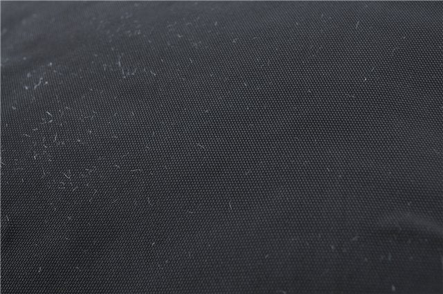 Authentic GUCCI Shoulder Hand Bag Purse Nylon Leather 0011955 Black  J1908