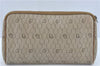 Authentic Christian Dior Honeycomb Clutch Hand Bag Purse PVC Beige CD J1909