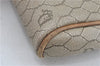 Authentic Christian Dior Honeycomb Clutch Hand Bag Purse PVC Beige CD J1909