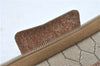 Authentic Christian Dior Honeycomb Clutch Hand Bag Purse PVC Beige CD J1909