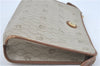 Authentic Christian Dior Honeycomb Clutch Hand Bag Purse PVC Beige CD J1910