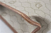 Authentic Christian Dior Honeycomb Clutch Hand Bag Purse PVC Beige CD J1910