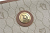 Authentic Christian Dior Honeycomb Clutch Hand Bag Purse PVC Beige CD J1910