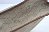 Authentic Christian Dior Honeycomb Clutch Hand Bag Purse PVC Beige CD J1910