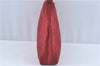 Authentic PRADA Nylon Stainless Shoulder Hand Bag Purse B8446 Red J1913