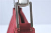 Authentic PRADA Nylon Stainless Shoulder Hand Bag Purse B8446 Red J1913