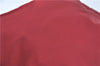 Authentic PRADA Nylon Stainless Shoulder Hand Bag Purse B8446 Red J1913