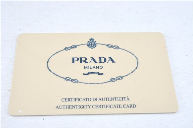 Authentic PRADA Nylon Stainless Shoulder Hand Bag Purse B8446 Red J1913
