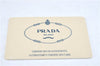 Authentic PRADA Nylon Stainless Shoulder Hand Bag Purse B8446 Red J1913
