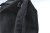 Authentic PRADA Nylon Tessuto Drawstring Pouch Purse Black J1917