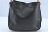 Authentic GUCCI Bamboo Hand Tote Bag Purse Leather 0011638 Black Junk J1918