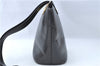 Authentic CELINE Shoulder Cross Body Bag Purse Leather Black J1925