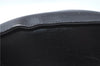 Authentic CELINE Shoulder Cross Body Bag Purse Leather Black J1925