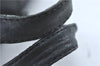 Authentic BALENCIAGA Hand Boston Bag Leather 156428 Black J1929