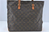 Authentic Louis Vuitton Monogram Cabas Mezzo Tote Bag M51151 LV Junk J1934