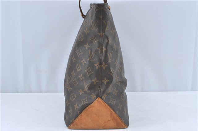 Authentic Louis Vuitton Monogram Cabas Mezzo Tote Bag M51151 LV Junk J1934
