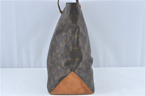 Authentic Louis Vuitton Monogram Cabas Mezzo Tote Bag M51151 LV Junk J1934