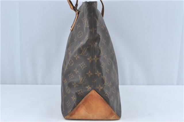 Authentic Louis Vuitton Monogram Cabas Mezzo Tote Bag M51151 LV Junk J1934