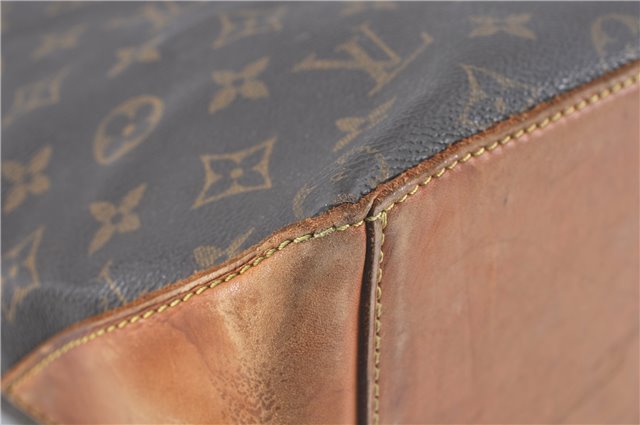 Authentic Louis Vuitton Monogram Cabas Mezzo Tote Bag M51151 LV Junk J1934