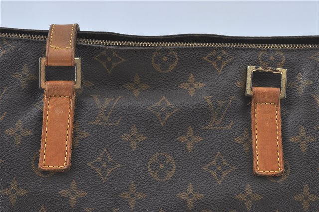 Authentic Louis Vuitton Monogram Cabas Mezzo Tote Bag M51151 LV Junk J1934