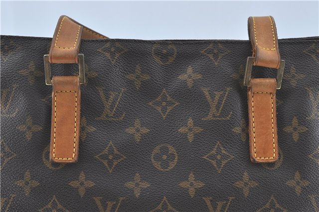 Authentic Louis Vuitton Monogram Cabas Mezzo Tote Bag M51151 LV Junk J1934