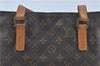 Authentic Louis Vuitton Monogram Cabas Mezzo Tote Bag M51151 LV Junk J1934