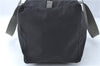 Authentic PRADA Sports Polyester Hand Bag Purse Black J1935