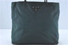 Authentic PRADA Nylon Tessuto Shoulder Hand Bag Khaki Green J1940